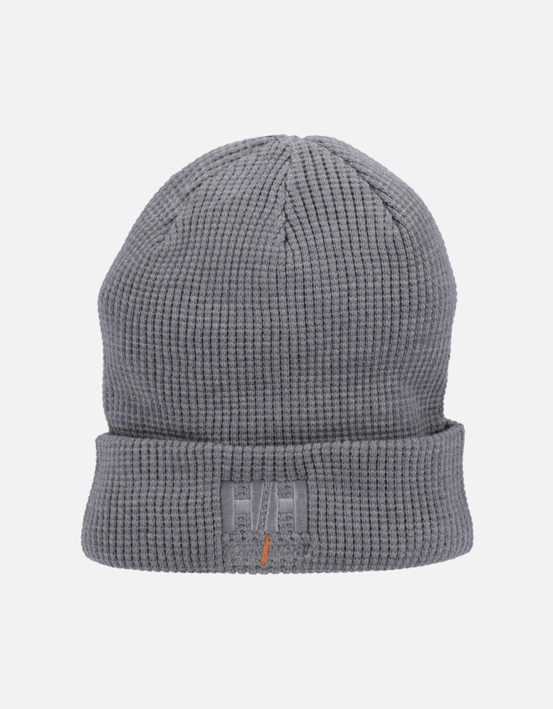 Workwear Oxford Unisex Adults Grey Beanie Hat