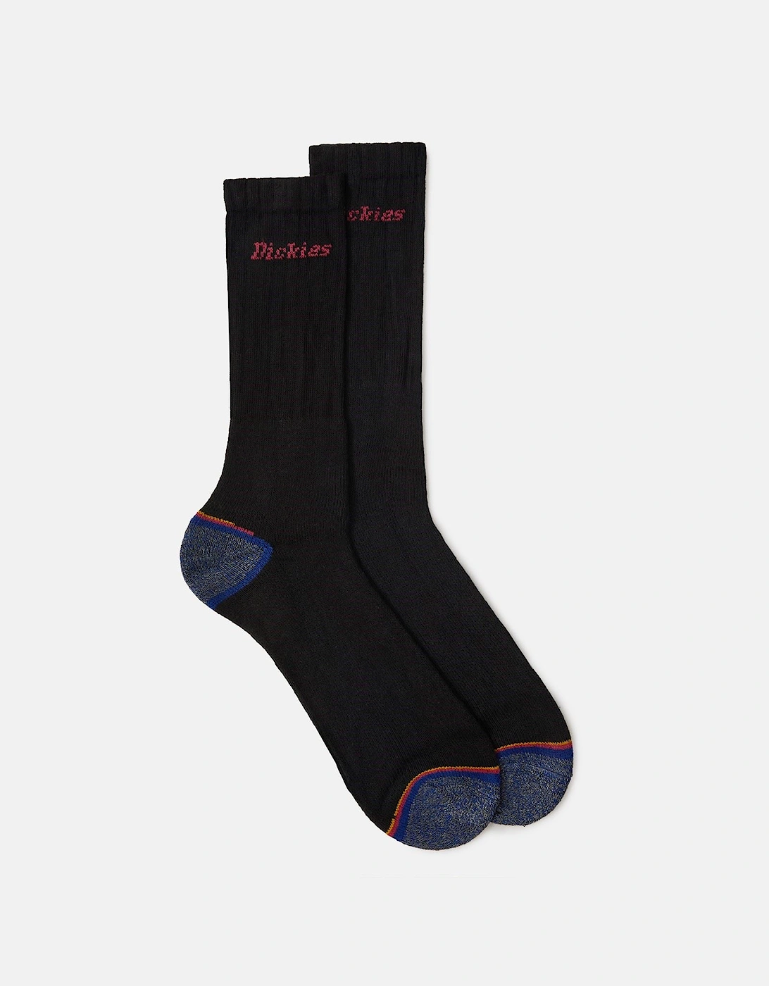 Strong Polyester Men's Black Work Socks, 3 of 2