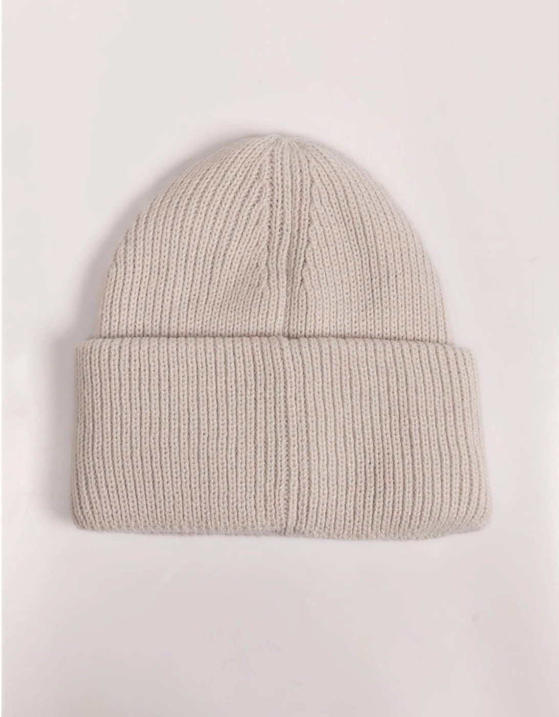 HH Box Unisex Adults White Beanie Hat