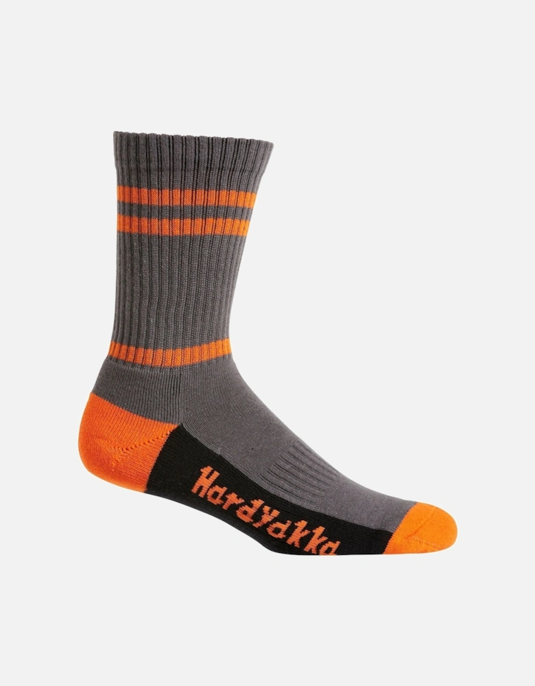 Crew Cotton Unisex Adults Multicoloured Work Socks