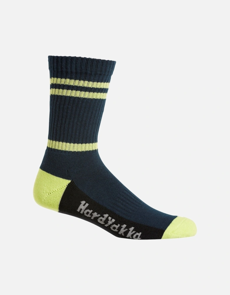 Crew Cotton Unisex Adults Multicoloured Work Socks