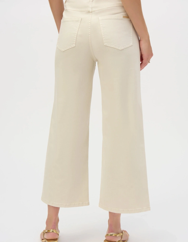 Stretch culotte jeans