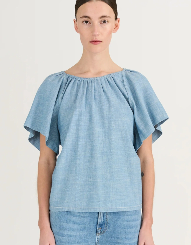 Chrissy open back top
