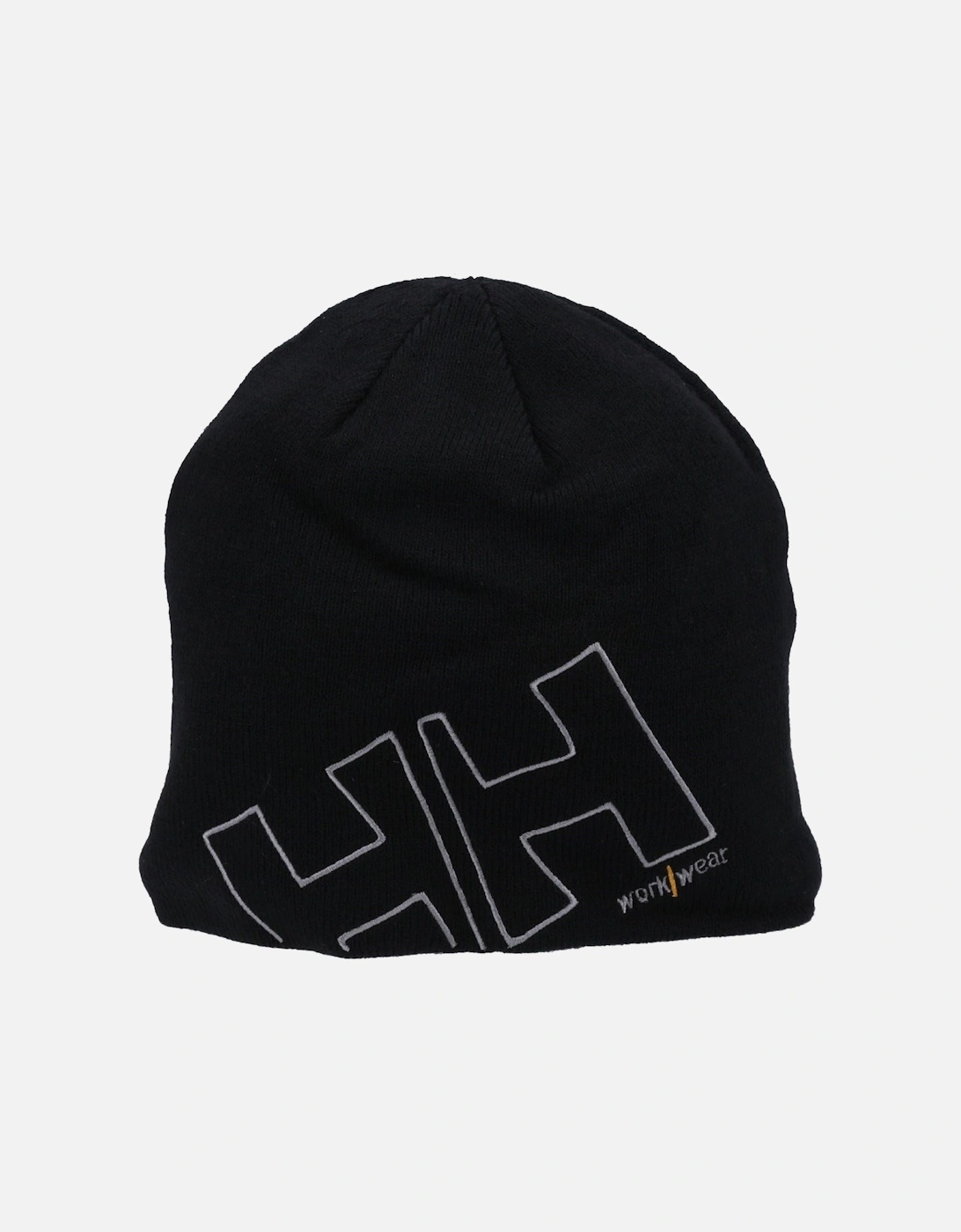 Workwear Workwear Unisex Adults Black Beanie Hat, 4 of 3