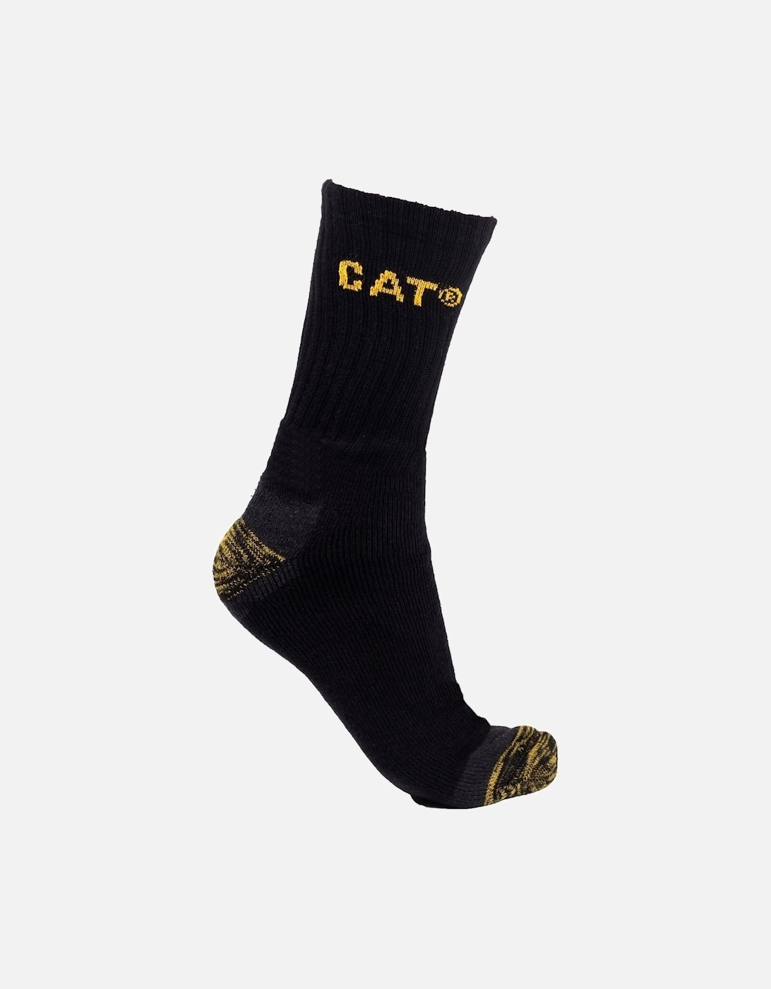 Premium Cotton Men's Black Work Socks, 2 of 1