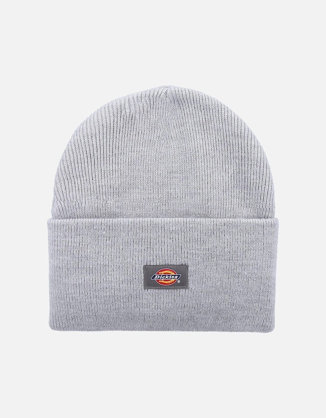 Acrylic Cuffed Unisex Adults Grey Beanie Hat