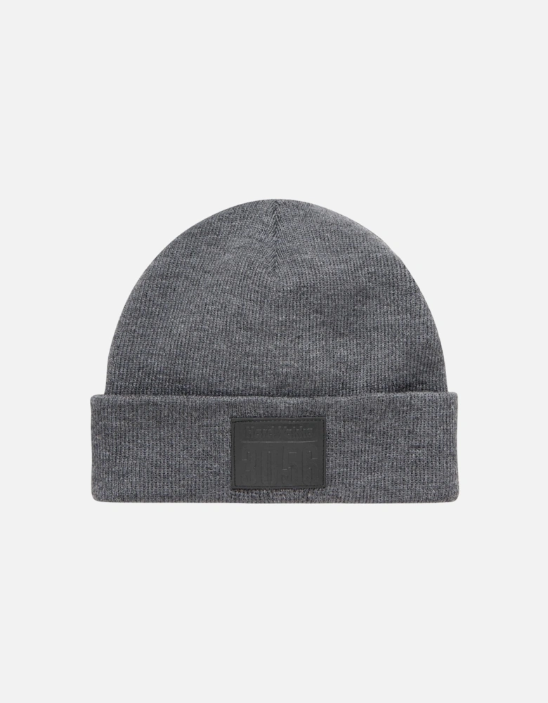 3056 Unisex Adults Grey Beanie Hat