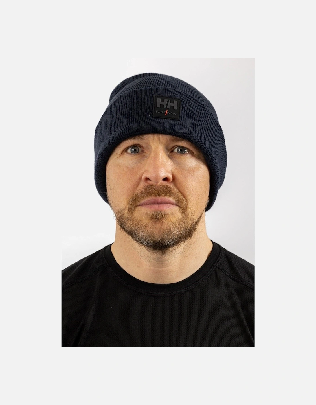 Workwear Kensington Unisex Adults Blue Beanie Hat, 6 of 5