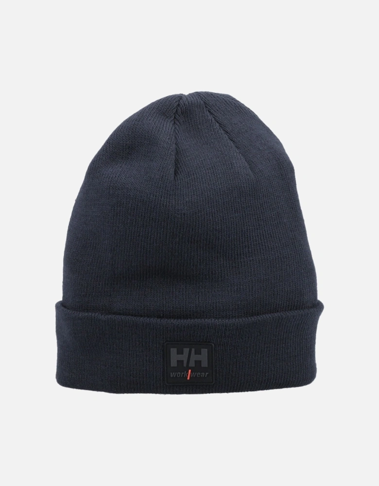 Workwear Kensington Unisex Adults Blue Beanie Hat