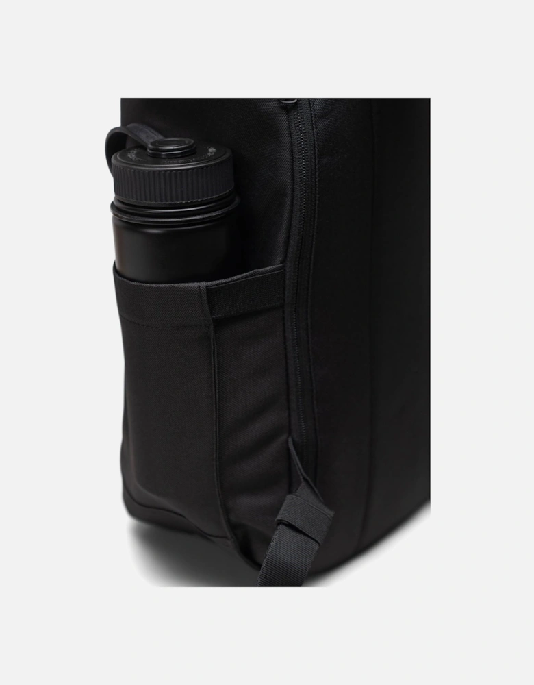 Retreat Unisex Adults Black Backpack