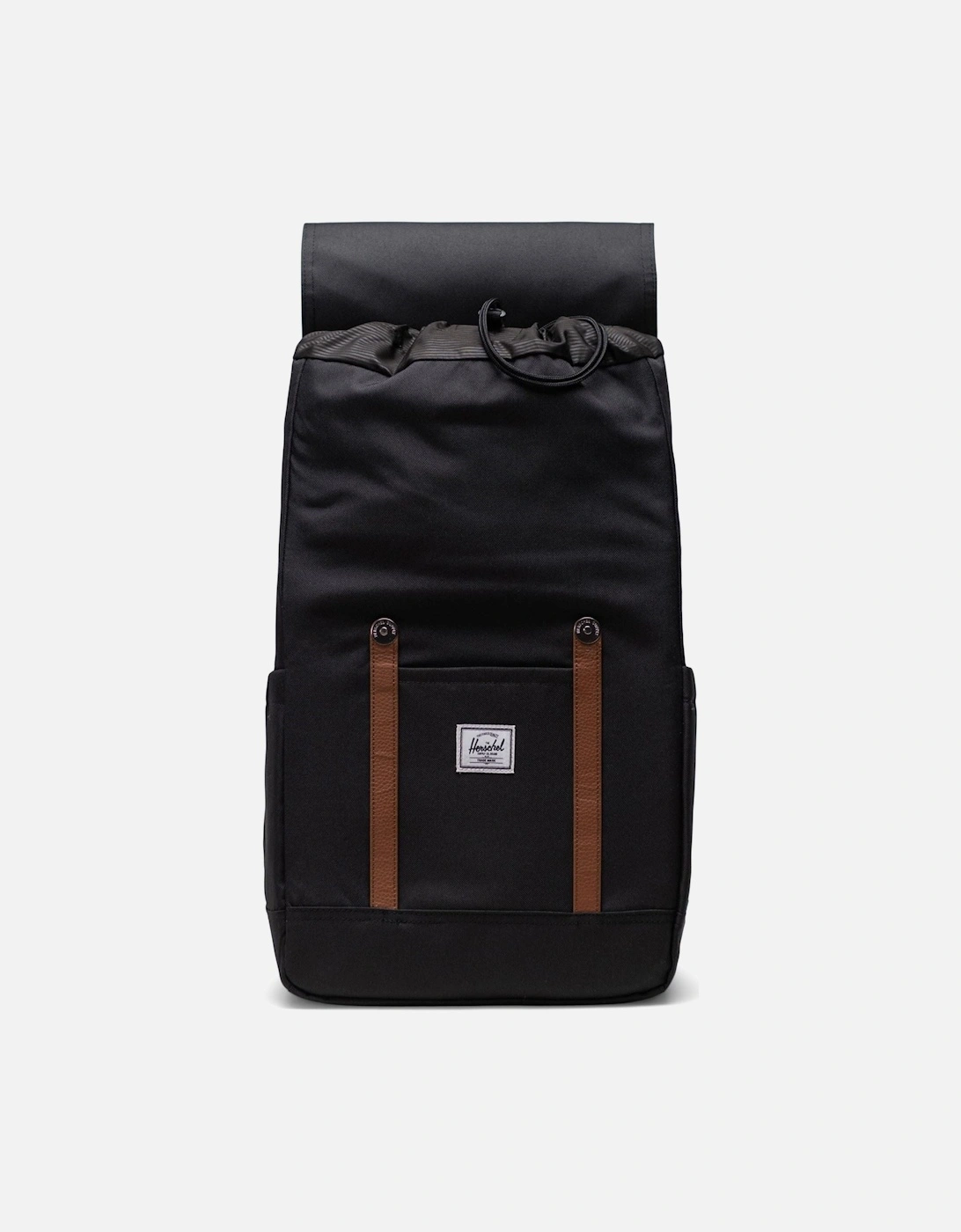 Retreat Unisex Adults Black Backpack