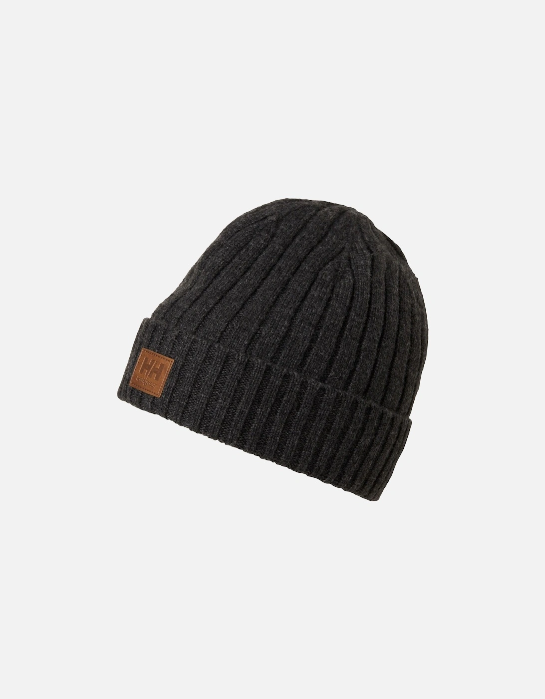 Workwear Classic Wool Cuff Unisex Adults Grey Beanie Hat, 2 of 1