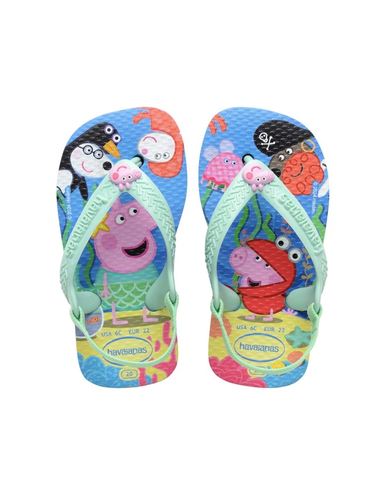 Baby Peppa Pig Flip Flop - Blue