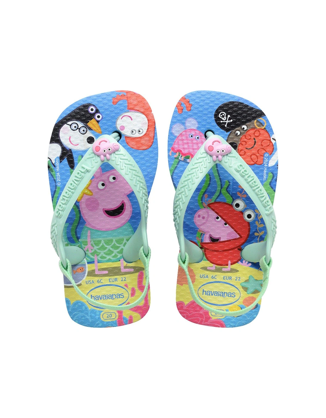 Baby Peppa Pig Flip Flop - Blue, 2 of 1