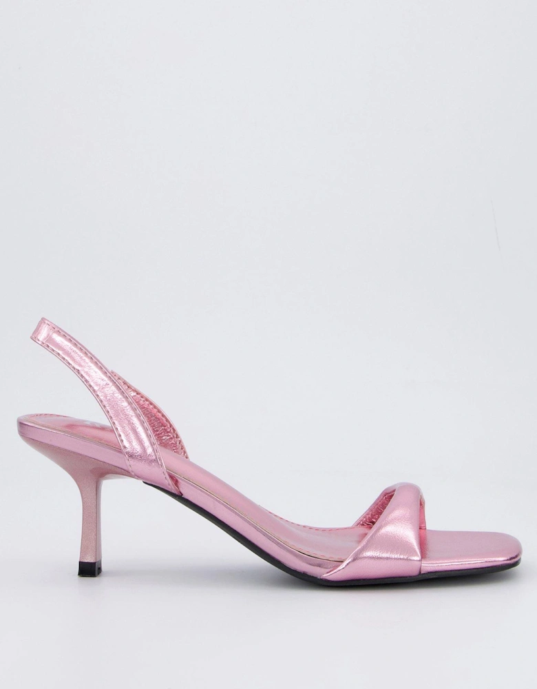 Dorenna Sandals - Heel - Pink