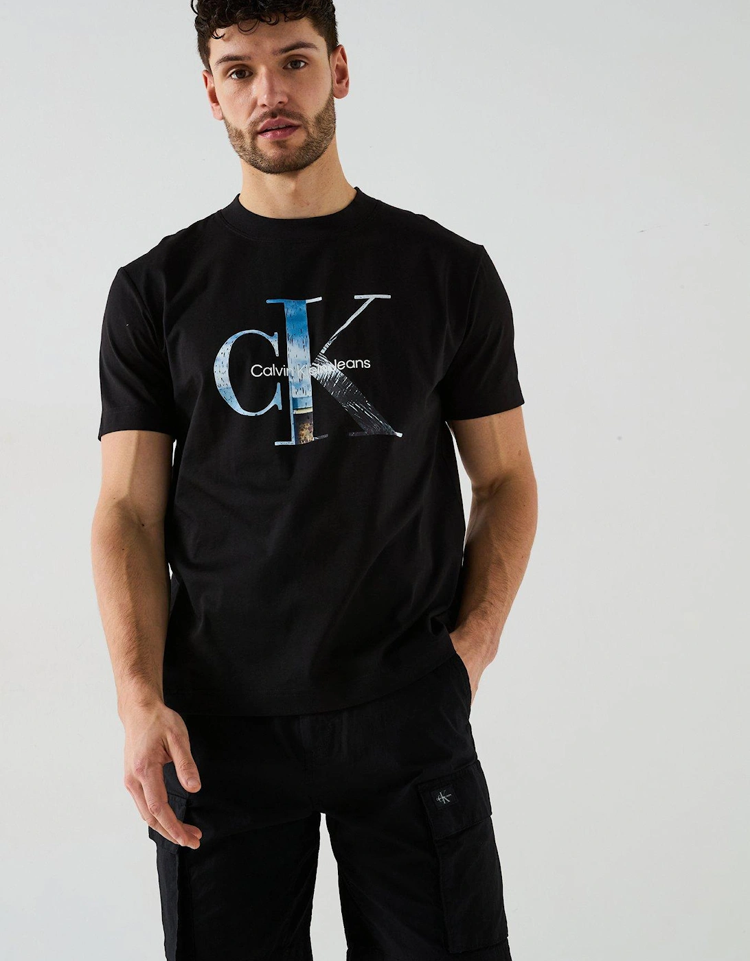 Photo Monogram T-Shirt - Black, 2 of 1