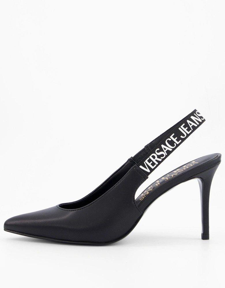 Scarlett Sling Back Pumps - Black