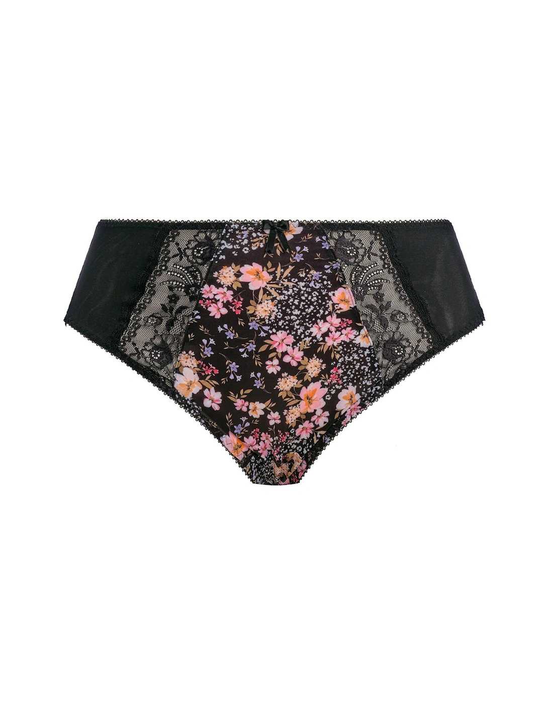 Morgan Floral Brief - Black