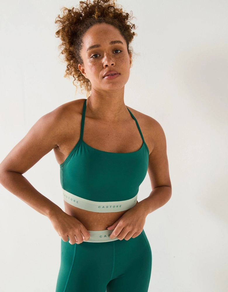 Women's Training Adapt Low Impact Sports Bra - Seafoam