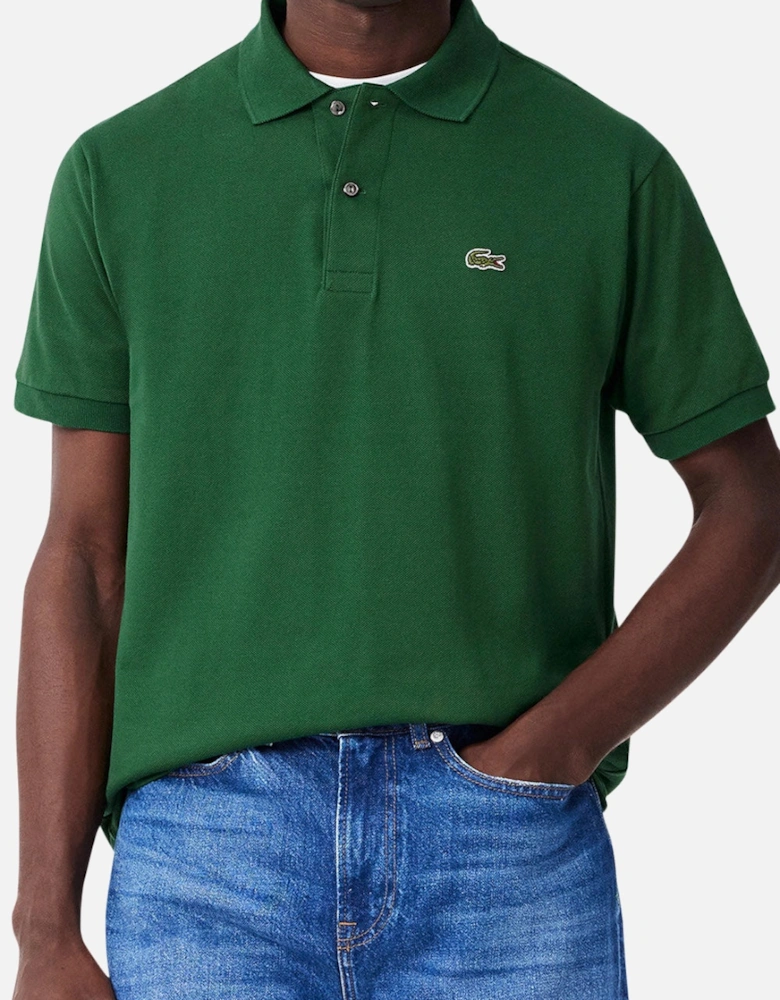 Men's Pine Green L1212 Classic Polo T-Shirt