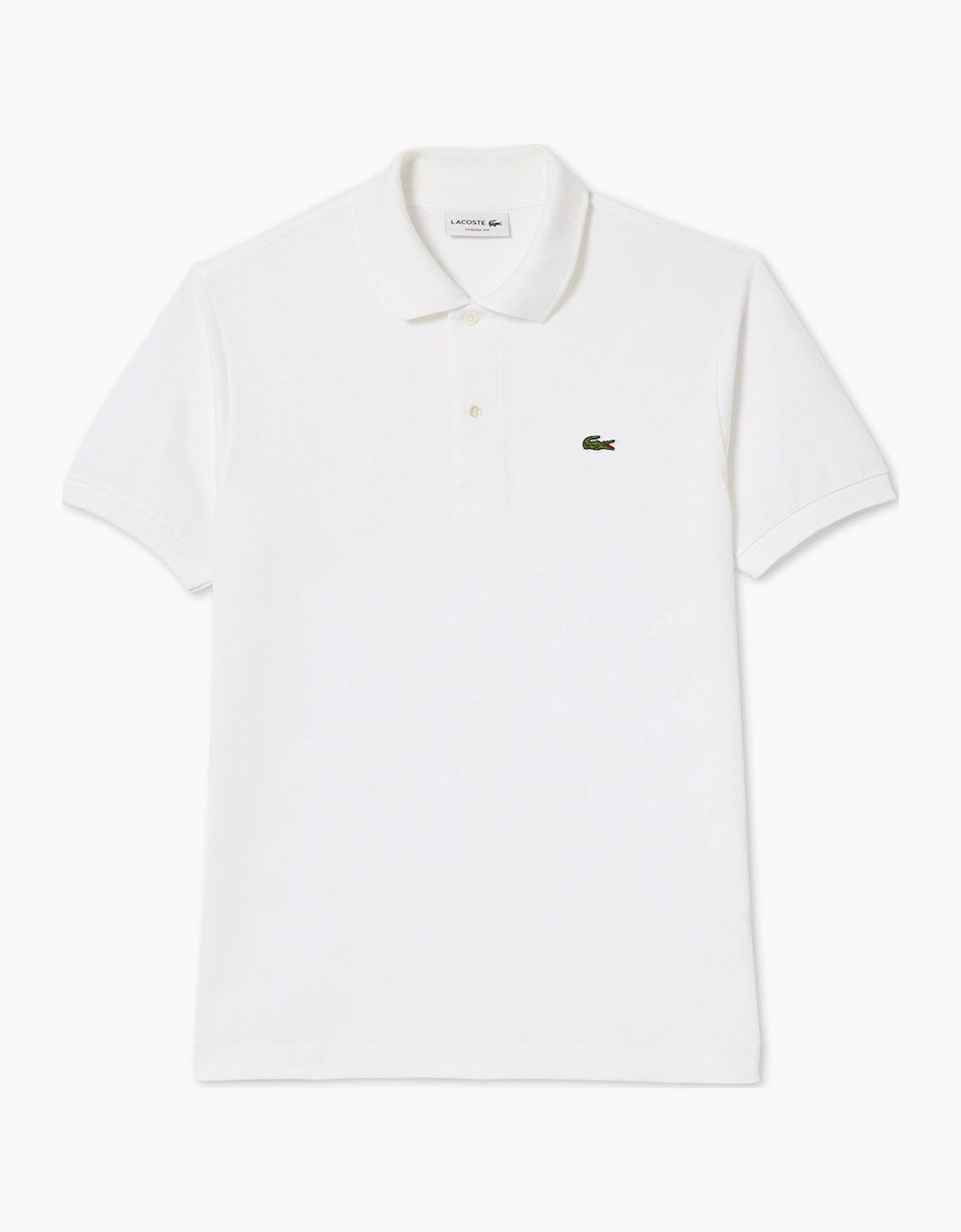 Lacoste Men's Men's White Lacoste L1212 Classic Polo T-Shirt