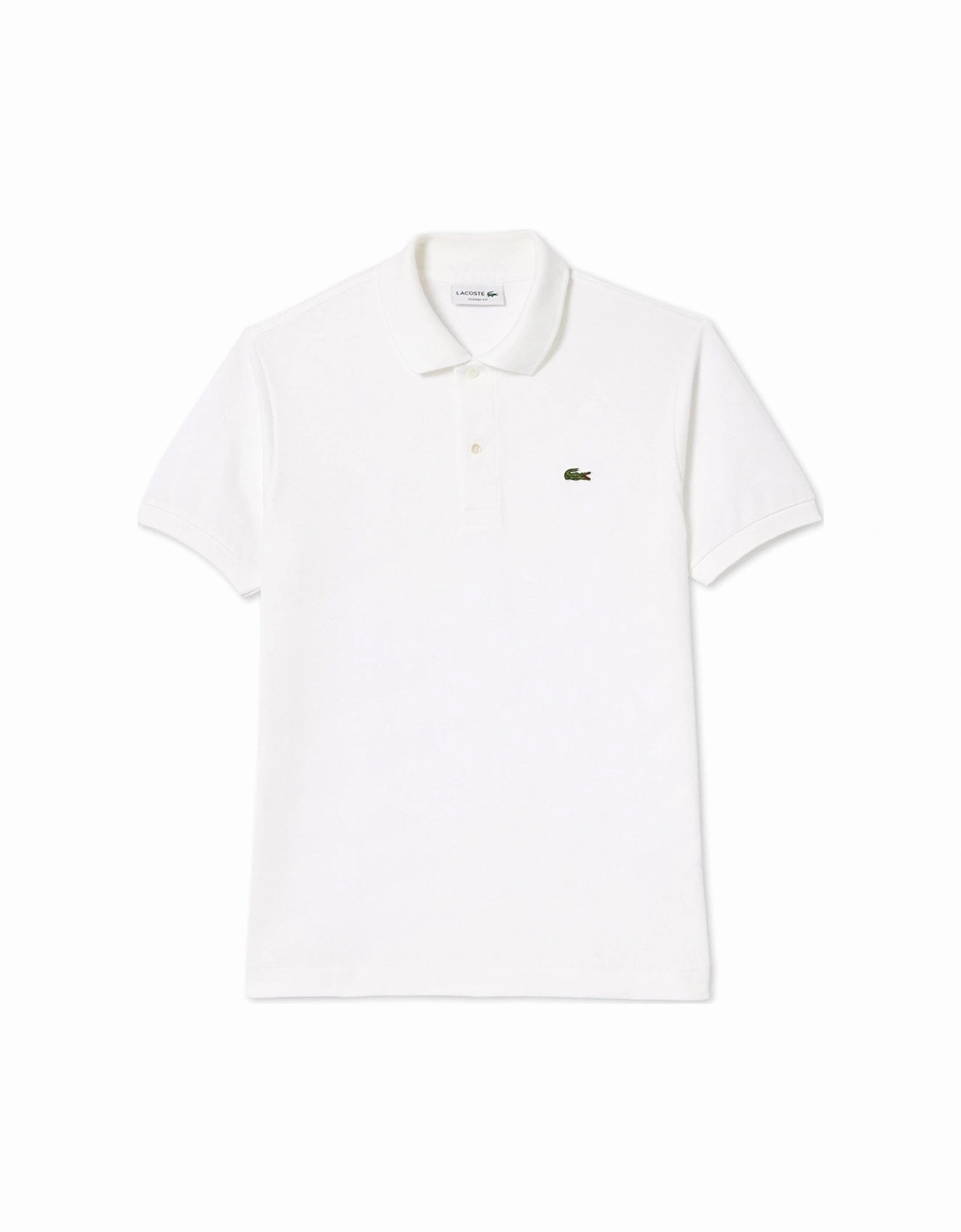 Men's White L1212 Classic Polo T-Shirt, 5 of 4