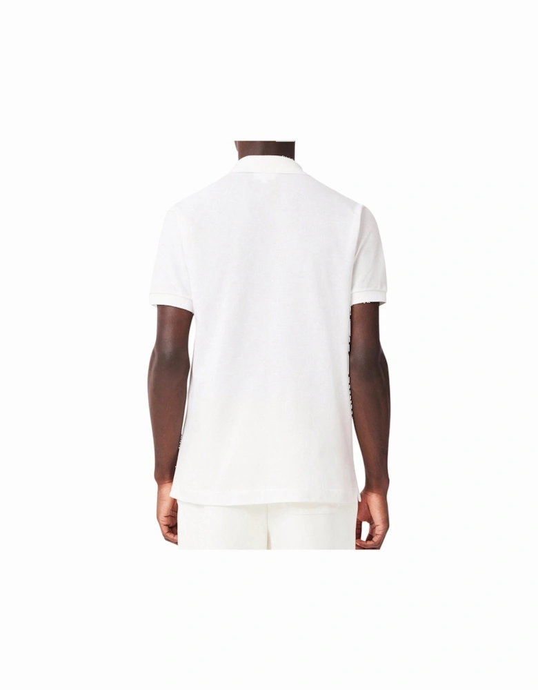 Men's White L1212 Classic Polo T-Shirt