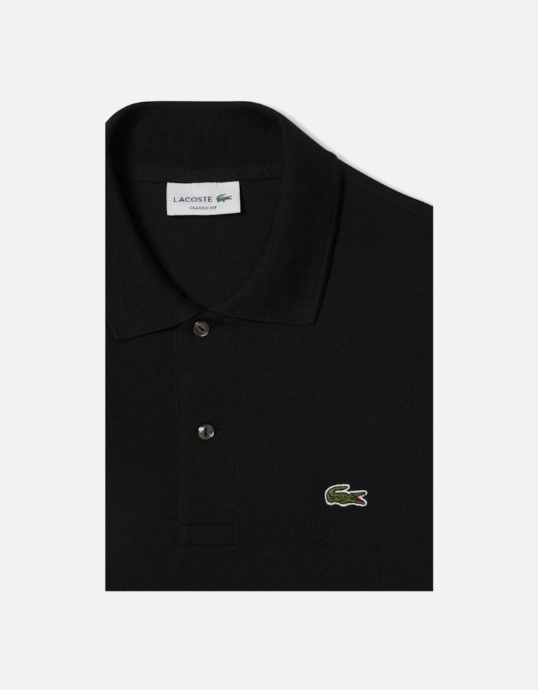 Men's Black L1212 Classic Polo T-Shirt