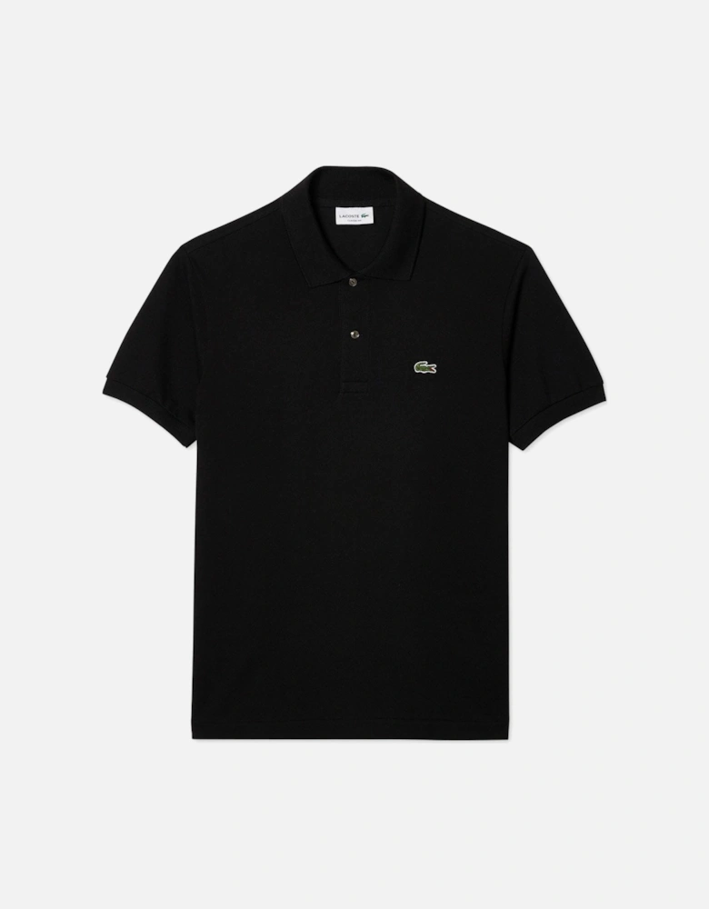 Men's Black L1212 Classic Polo T-Shirt