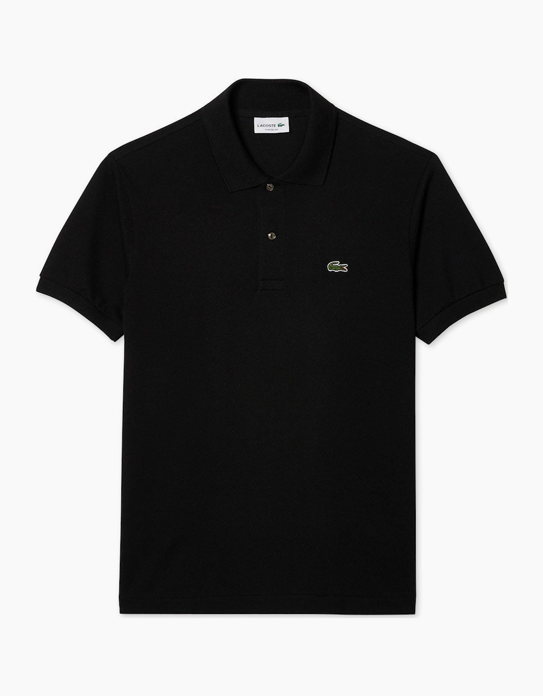 Lacoste Men's Men's Black Lacoste L1212 Classic Polo T-Shirt