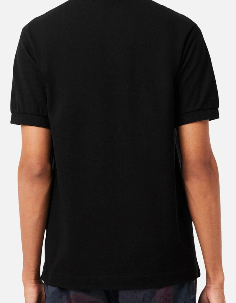 Men's Black L1212 Classic Polo T-Shirt