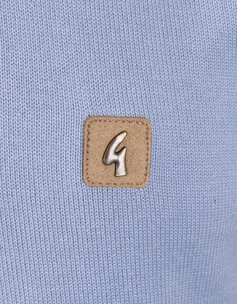 Vintage Jackson Knitted Polo Shirt Dusk