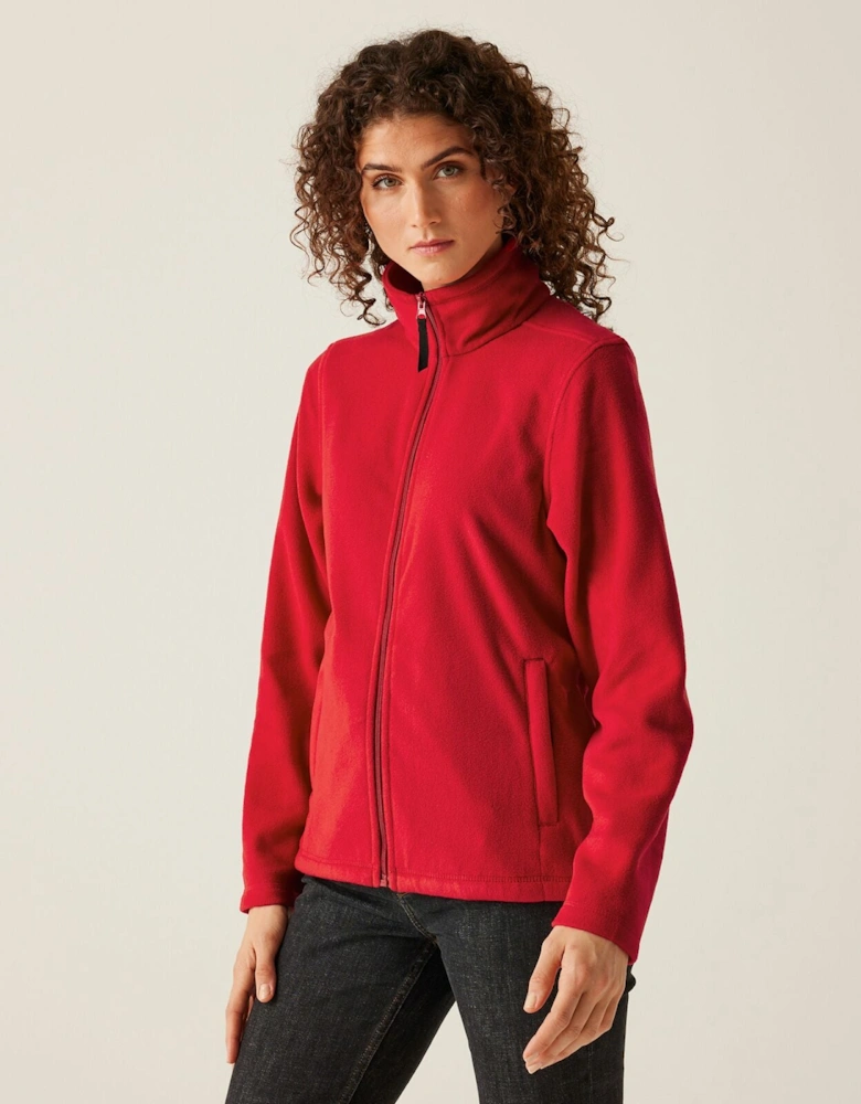 Regatta Professional Womens Micro Full Zip Fleece