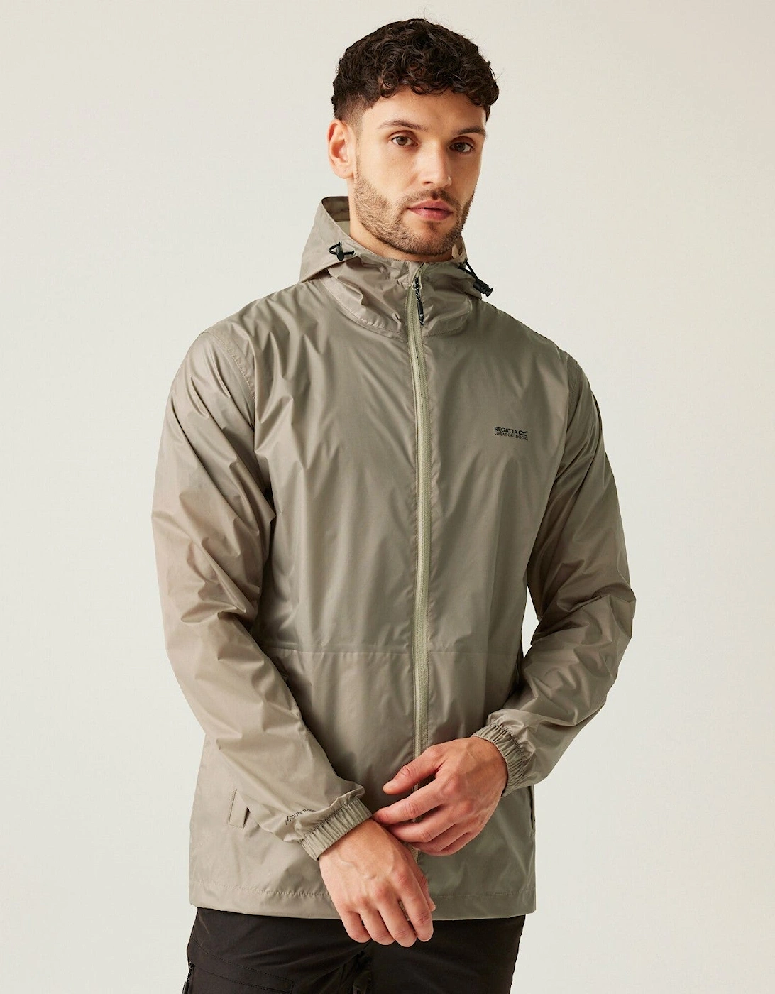 Mens Pack-It III Waterproof Walking Packaway Jacket, 2 of 1