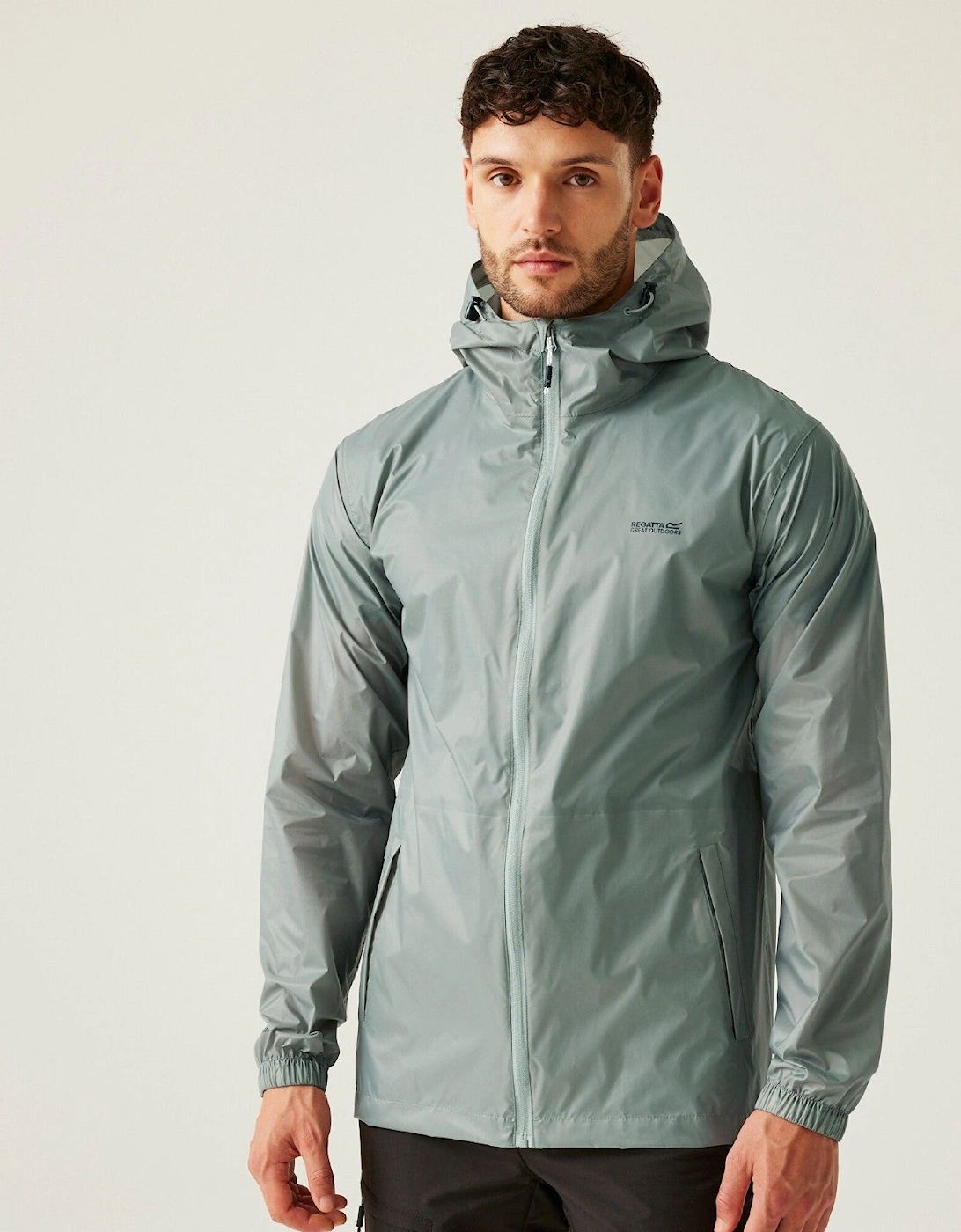 Mens Pack-It III Waterproof Walking Packaway Jacket, 2 of 1