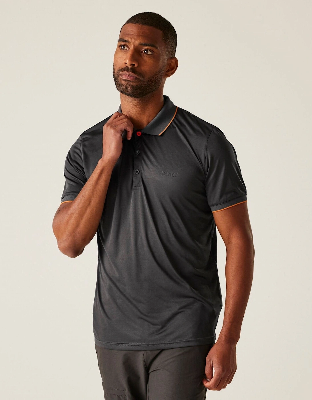 Mens Remex II Jersey Polo Shirt, 2 of 1