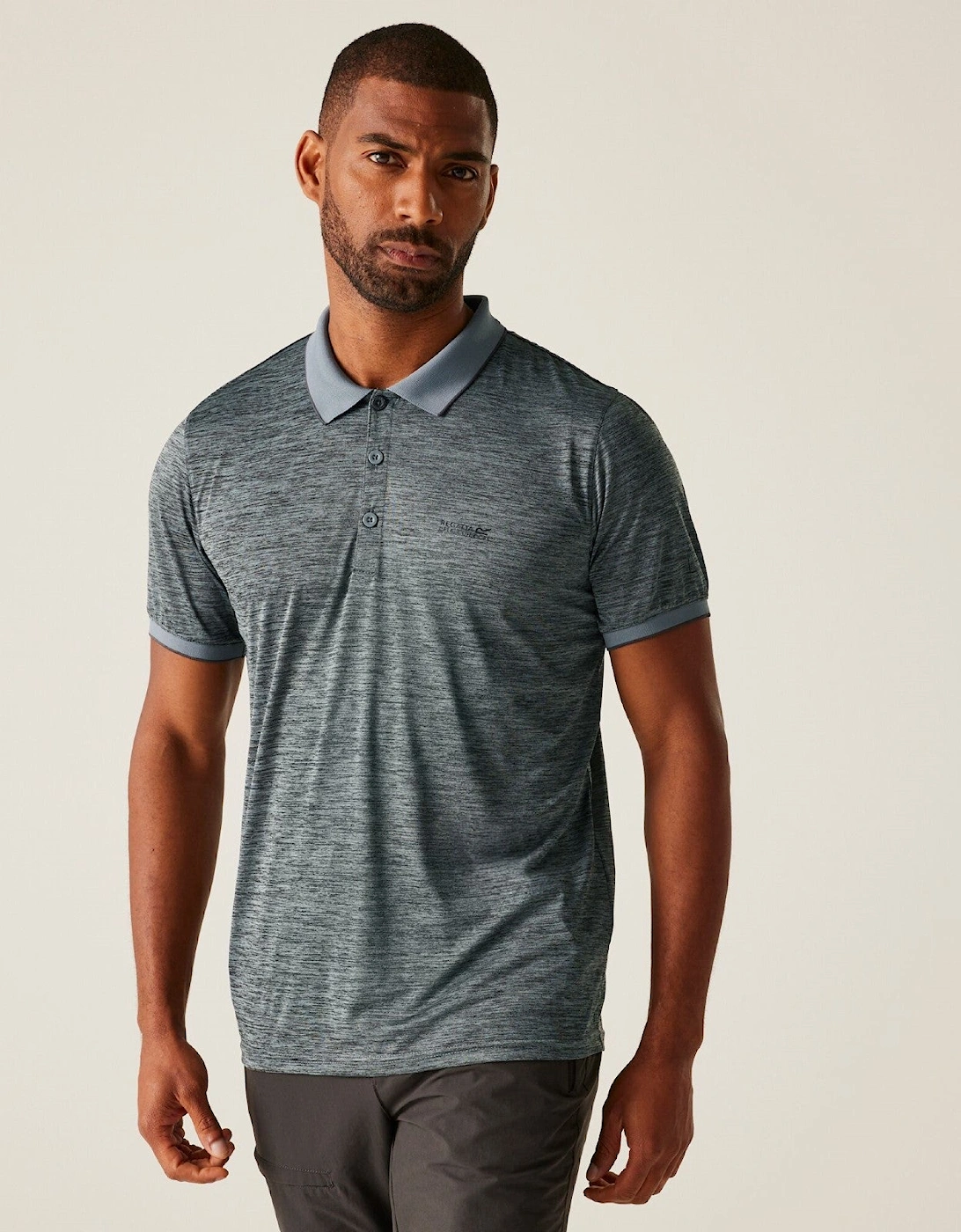 Mens Remex II Jersey Polo Shirt, 2 of 1