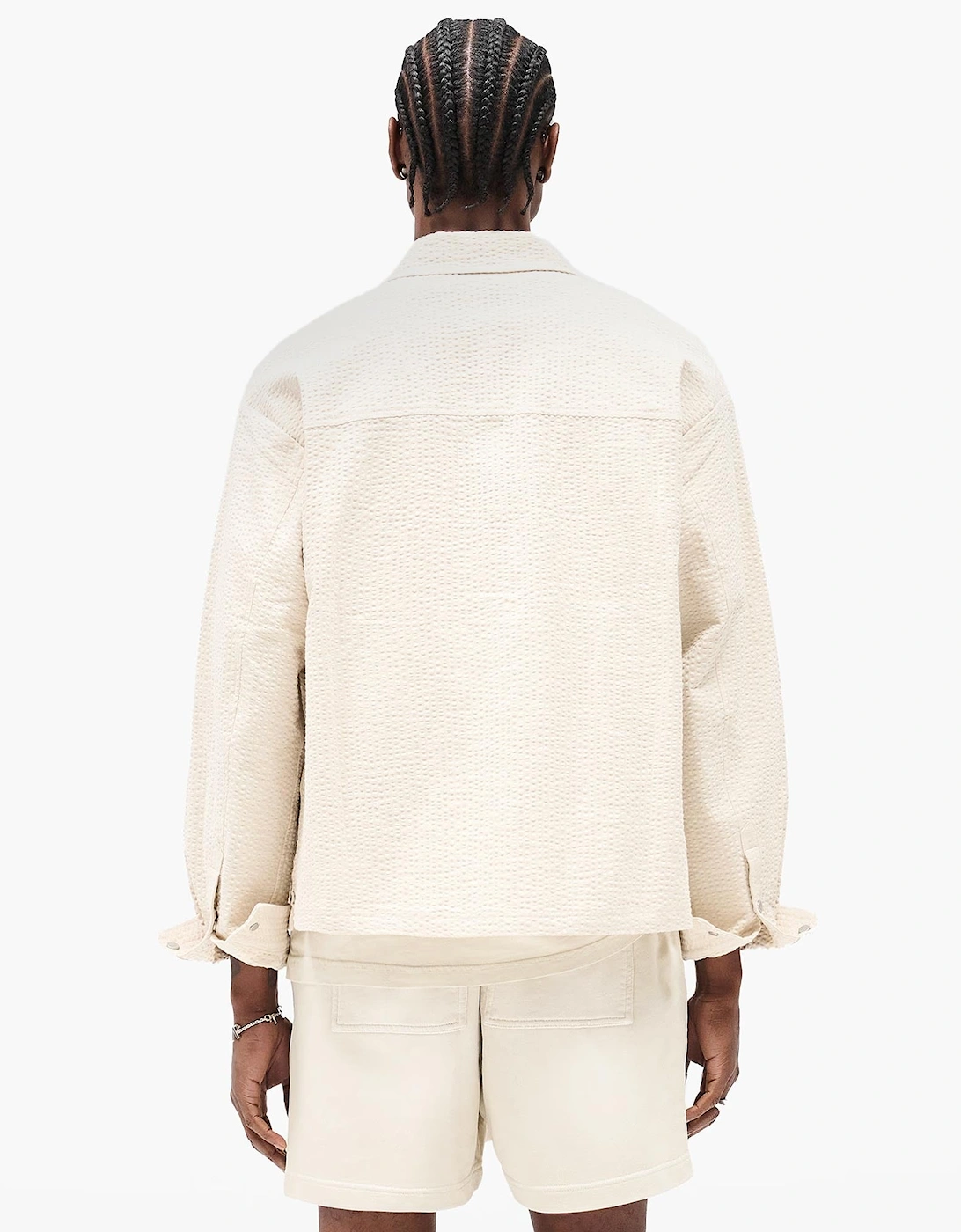 Textured Long Sleeve Shirt