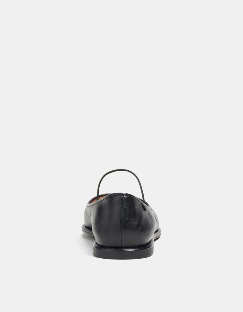 Emilia Leather Mary Jane - Black