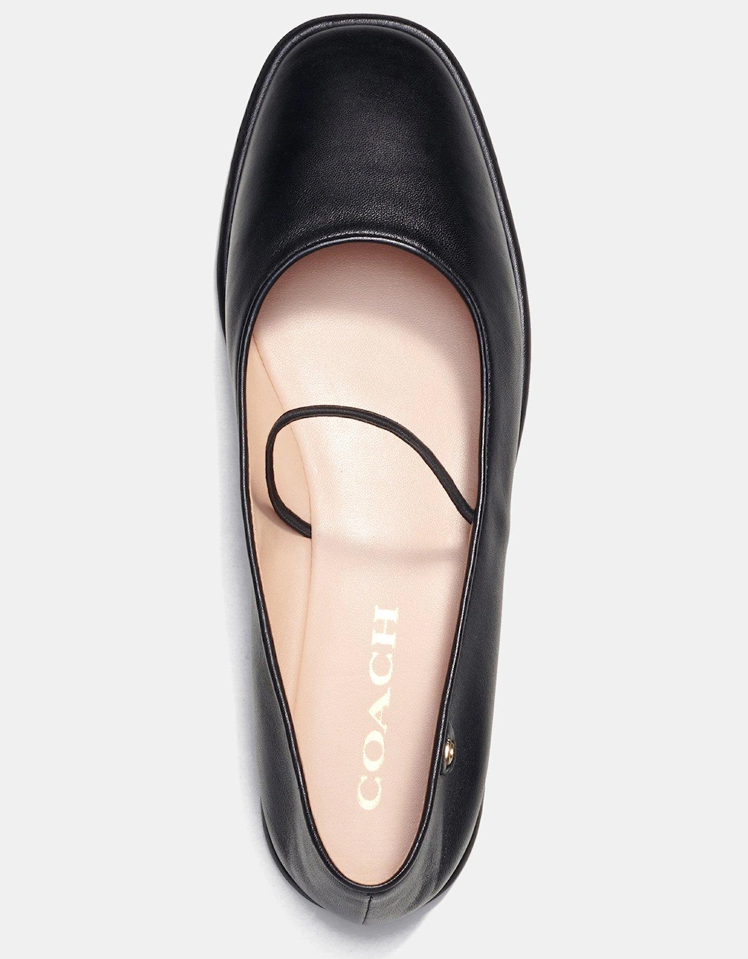 Emilia Leather Mary Jane - Black