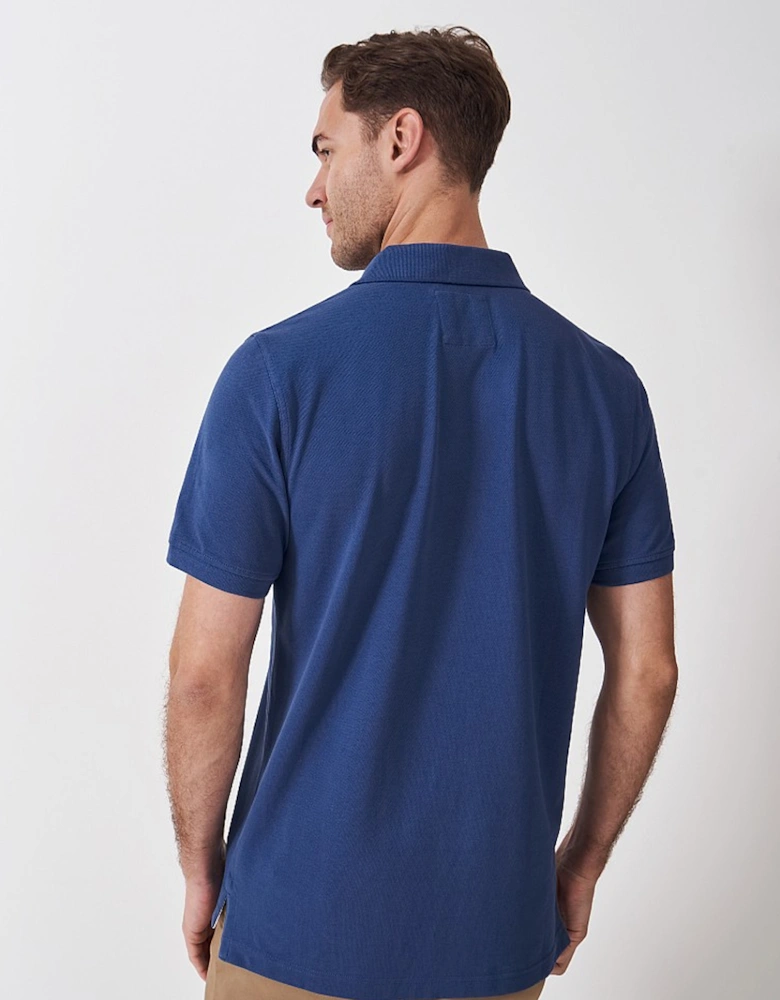 Men's Classic Pique Polo Dark Blue