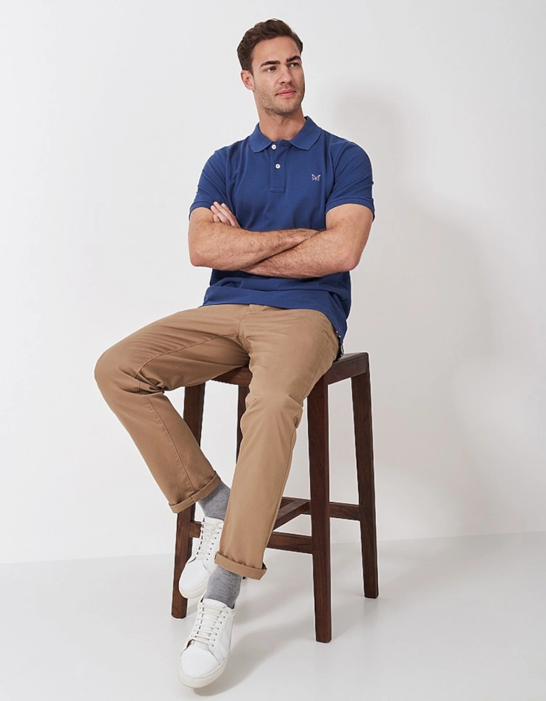 Men's Classic Pique Polo Dark Blue