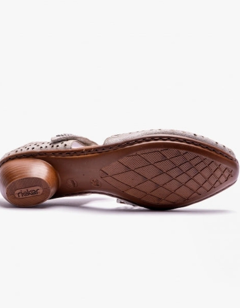 43753-90 Womens Shoes Silver/Platinum