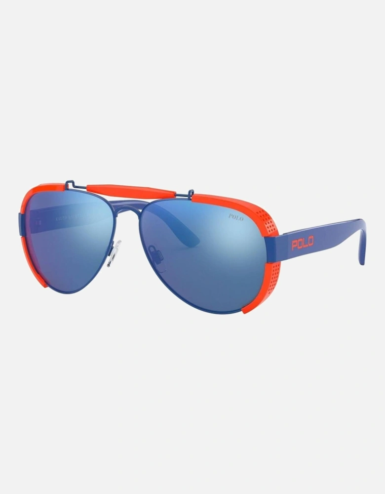 Aviator Sunglasses Protective Lenses Unisex - Blue