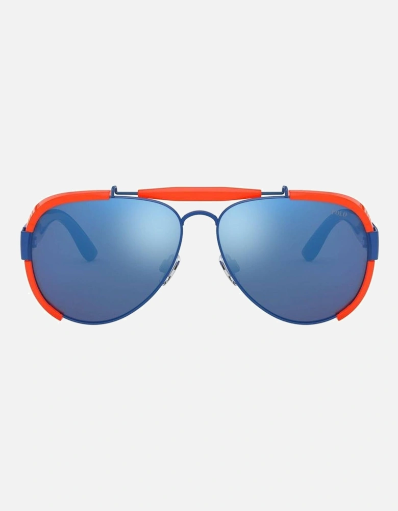 Aviator Sunglasses Protective Lenses Unisex - Blue