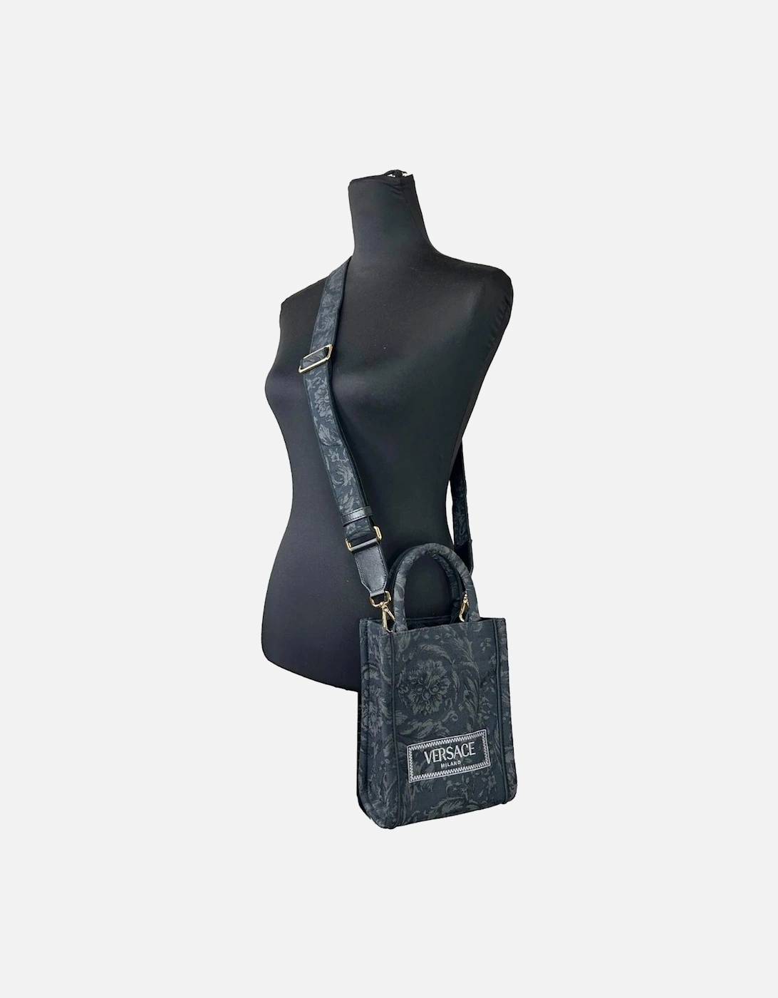 Medusa Small Crossbody Tote Bag Women - Black