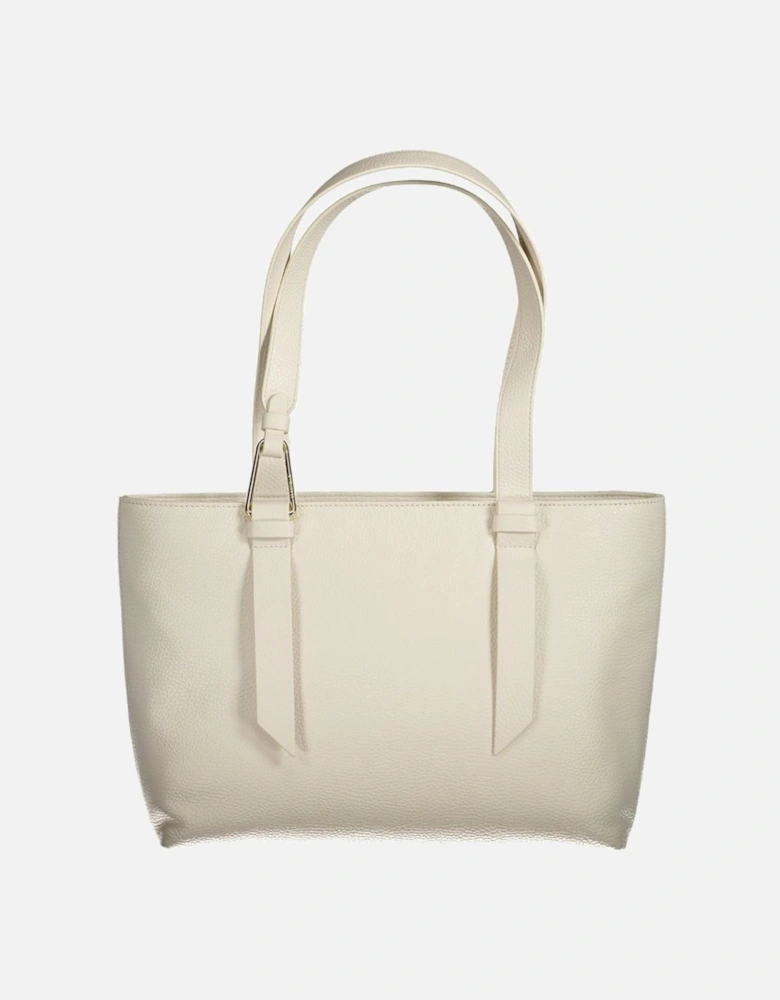 Malory Shoulder Bag with Protective Feet Women - White Handbags