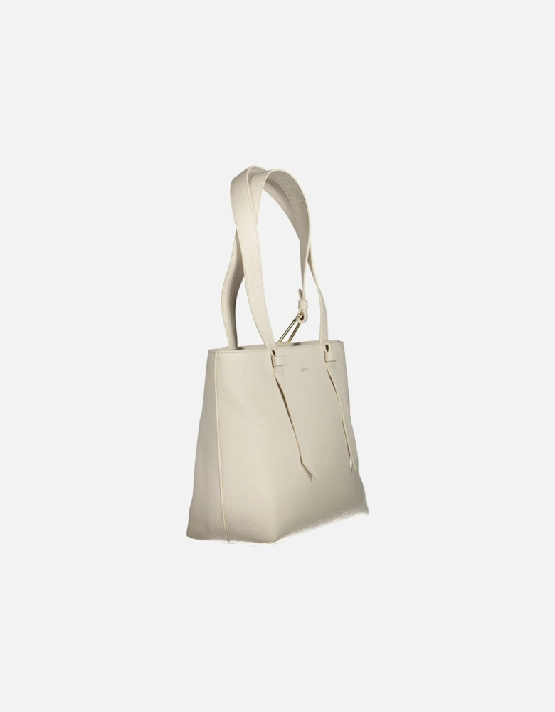 Malory Shoulder Bag with Protective Feet Women - White Handbags