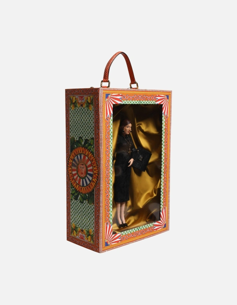 Exotic Leather Top Handle Print Bag Women - Multicolor Other