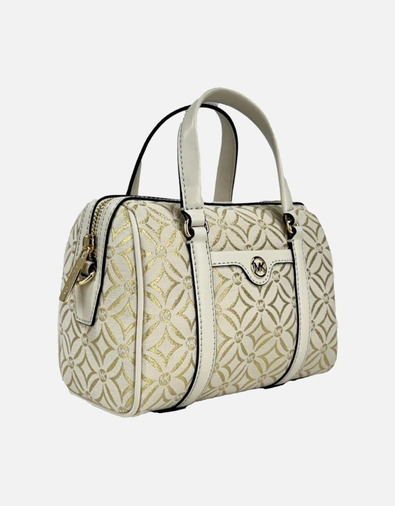 Travel Small Duffle Crossbody Bag Women - Pale Gold